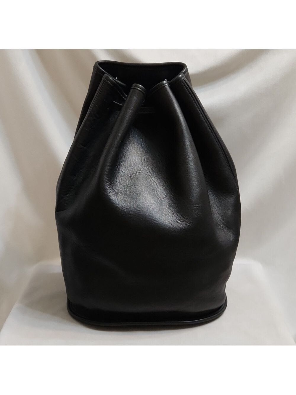 Vintage Coach Legacy Pebble Leather Drawstring Bucket Shoulder Bag